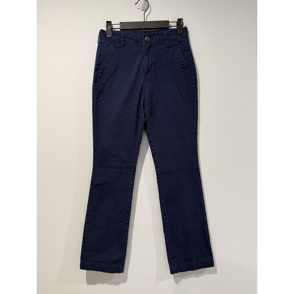Old Navy Dress Pants Womens 0 Navy Academia Minimal Stretch Work Career Travel